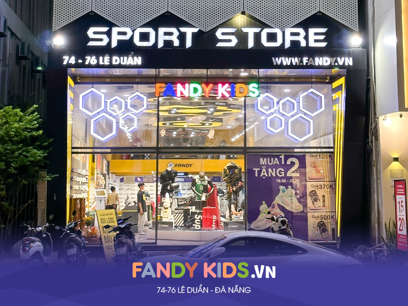 Shop giày thể thao trẻ em tại đà nẵng Fandykis