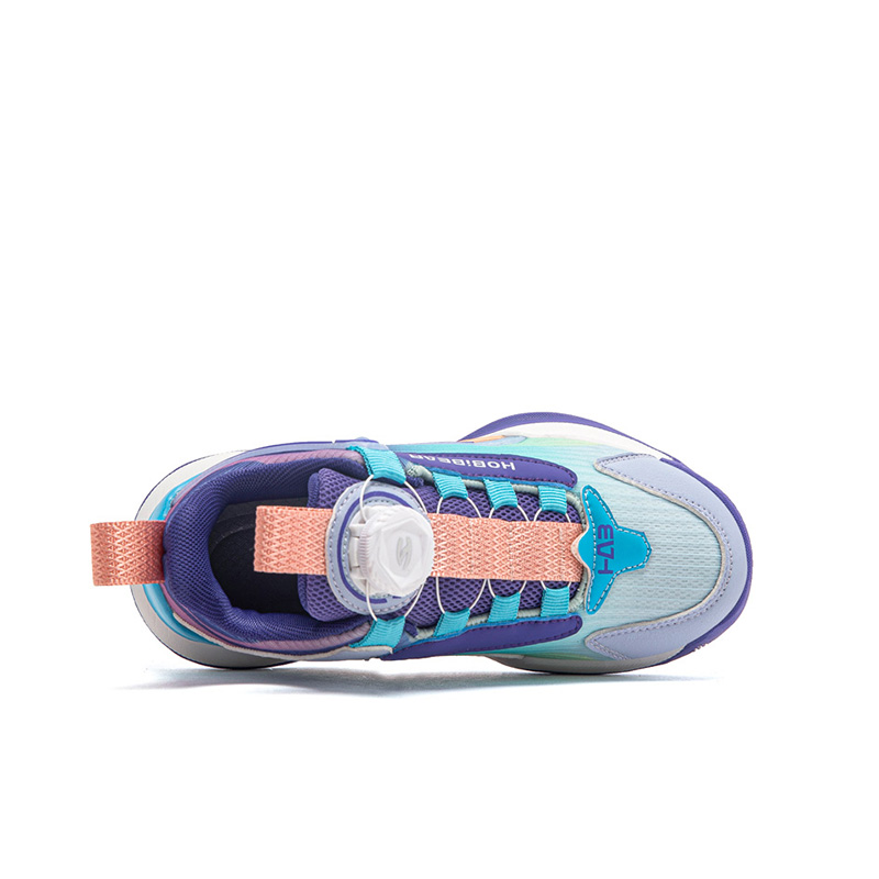Giày bóng rổ trẻ em Fandy Kids TPR Khóa vặn Galaxy Pastel GS8063