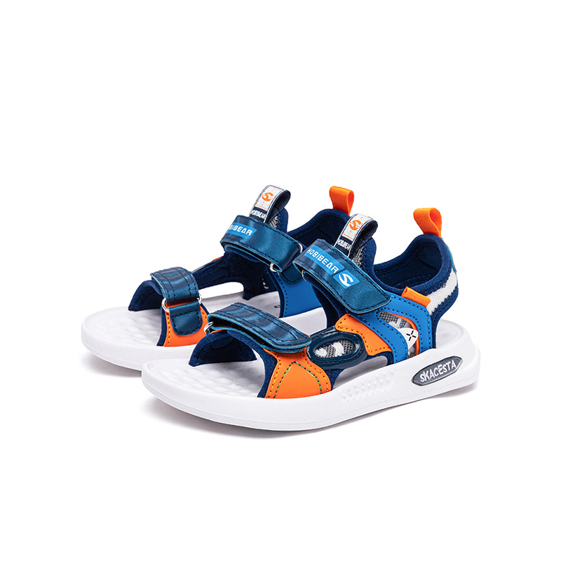 Giày sandal trẻ em Fandy Kids Eva quai dán Cam