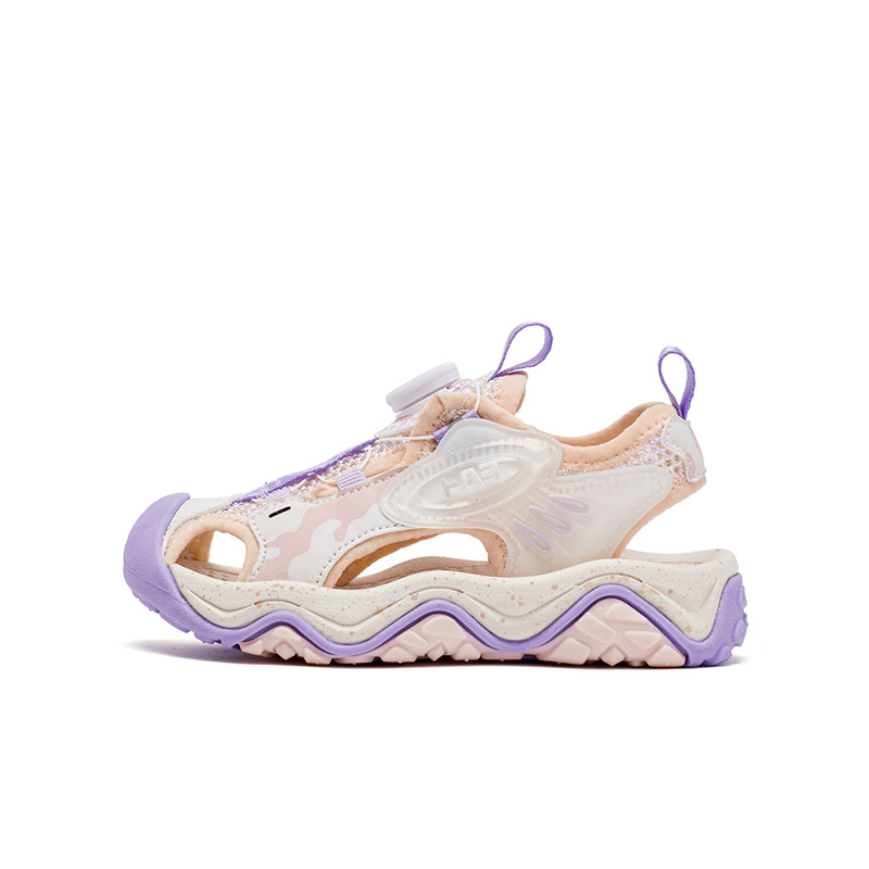 Giày Sandal trẻ em Fandy Kids nút vặn Eva Pastel