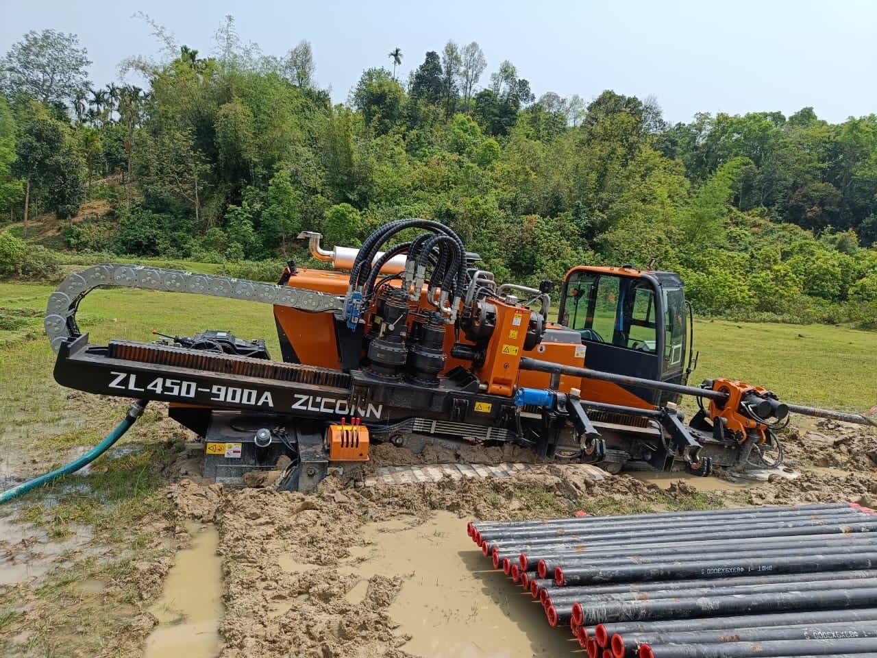 Khoan ngầm khu Công nghiệp