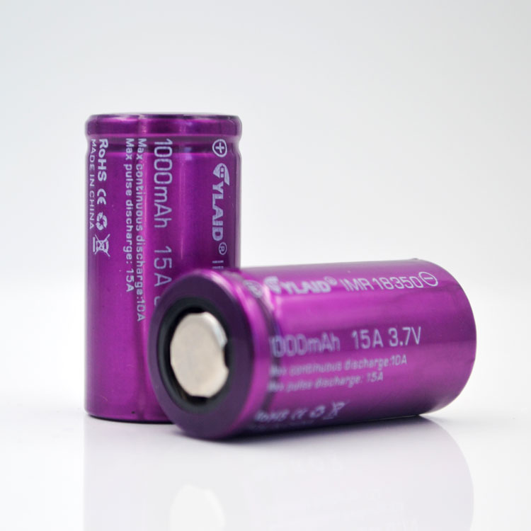 Pin Cylaid 18350 1000mah 15a