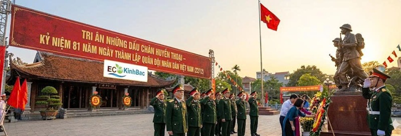 TRI ÂN NHỮNG DẤU CHÂN HUYỀN THOẠI – KỶ NIỆM 81 NĂM NGÀY THÀNH LẬP QUÂN ĐỘI NHÂN DÂN VIỆT NAM (22/12)