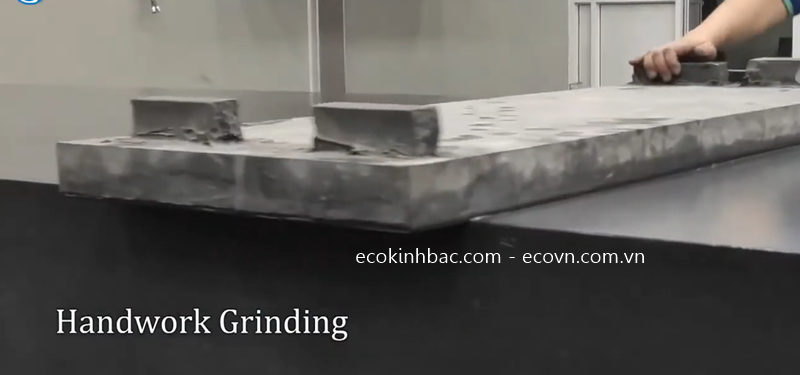 Có Nên Tự Mài Rà Bàn Máp Granite Tại Nhà Máy?