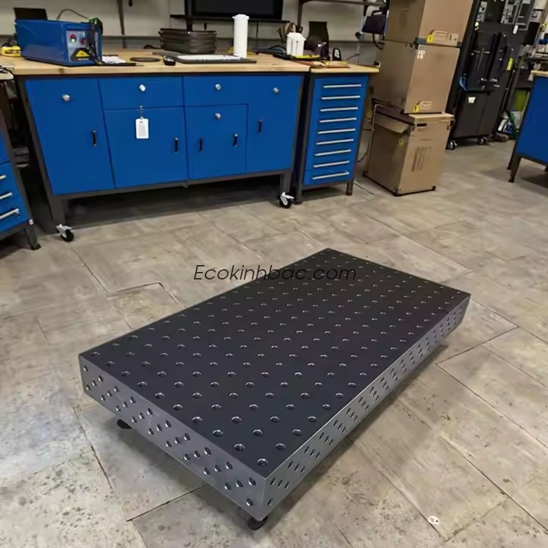 Bàn gá hàn cho sản xuất thiết bị công nghiệp – Chuẩn xác, bền bỉ, hiệu quả
