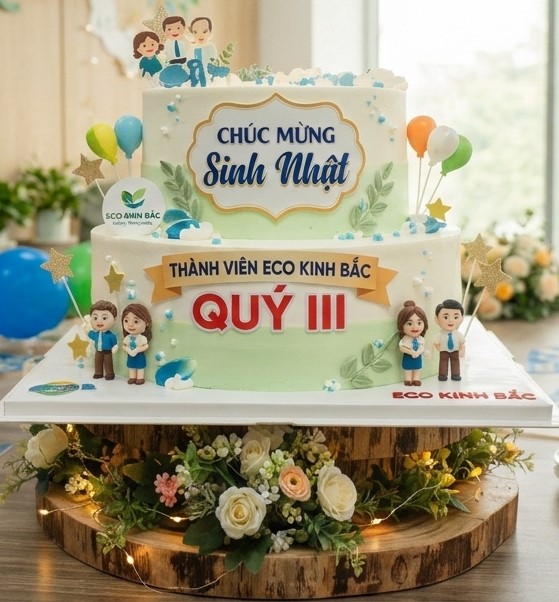 CHÚC MỪNG SINH NHẬT THÀNH VIÊN ECO KINH BẮC QUÝ III