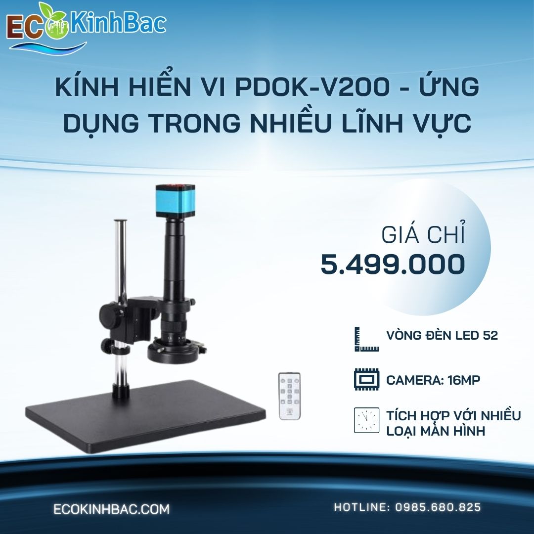 Giải Pháp Soi Nổi Cho Ngành Trang Sức: PDOK-V2000 Kính Hiển Vi Camera 16MP Cho Kiểm Định Đá Quý