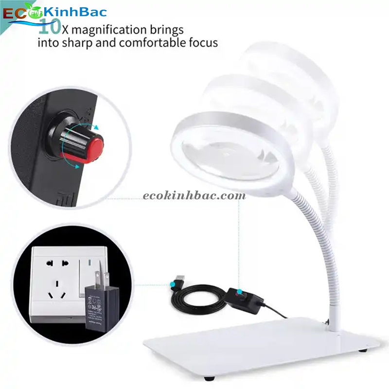 Có thể thay thấu kính của kính lúp không?