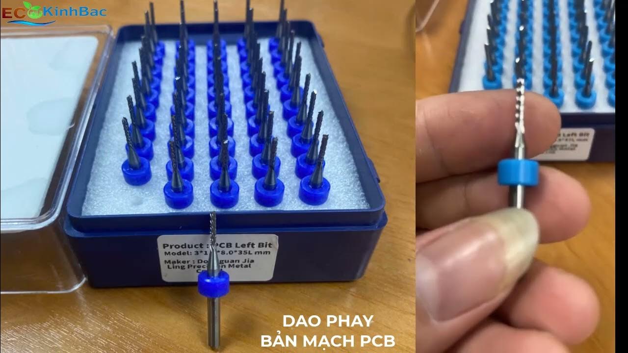 Giới thiệu về dao phay bản mạch PCB loại 1.4mm.