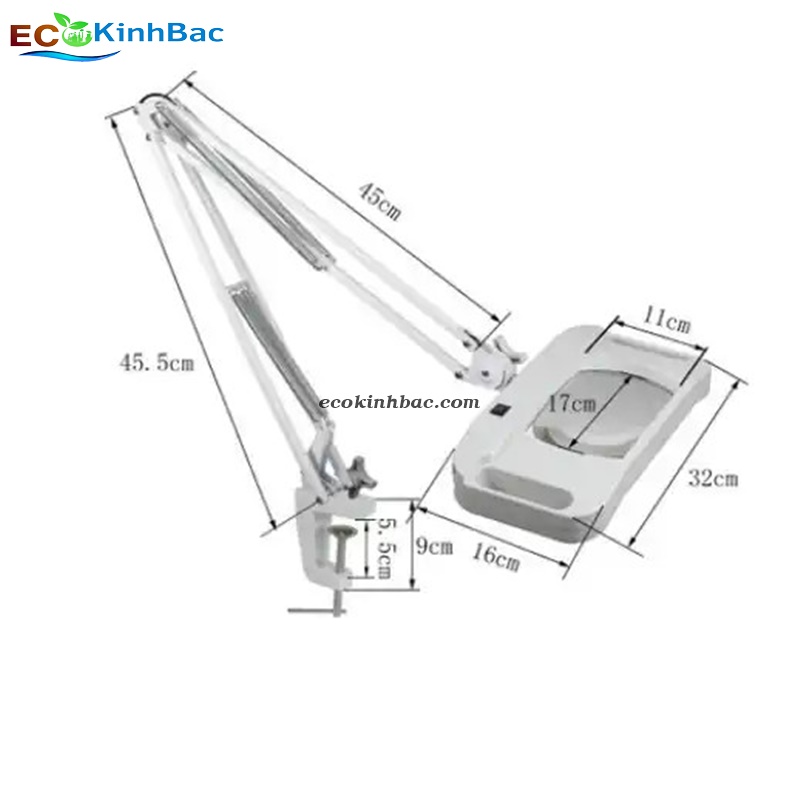 Đơn vị phân phối hàng đầu Kính lúp để bàn, Kẹp bàn có đèn led, Kính lúp công nghiệp uy tín tại tỉnh Trà Vinh