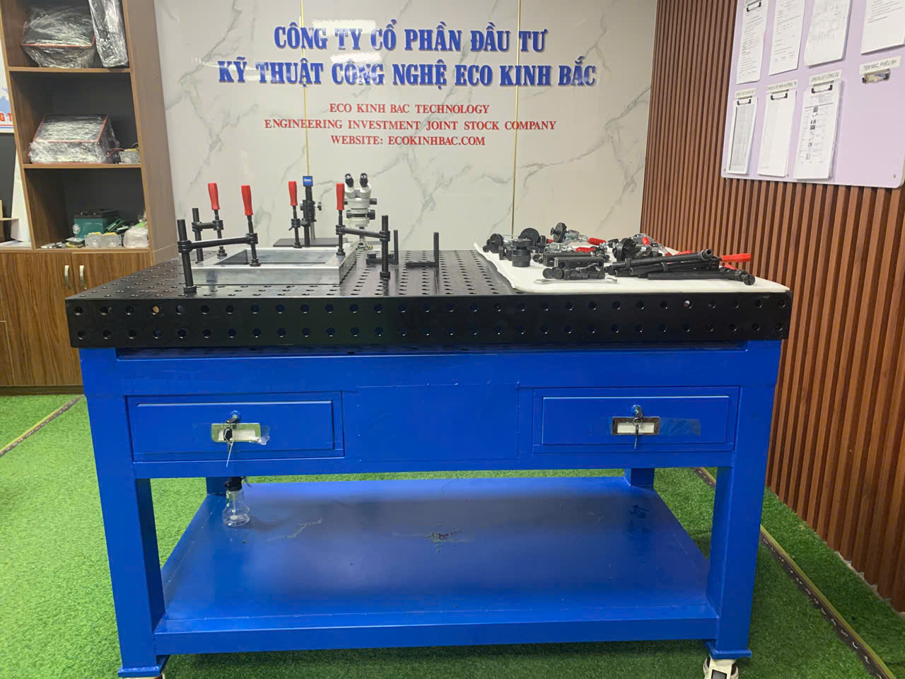 eco kinh bắc giới thiệu bàn gá hàn đa năng