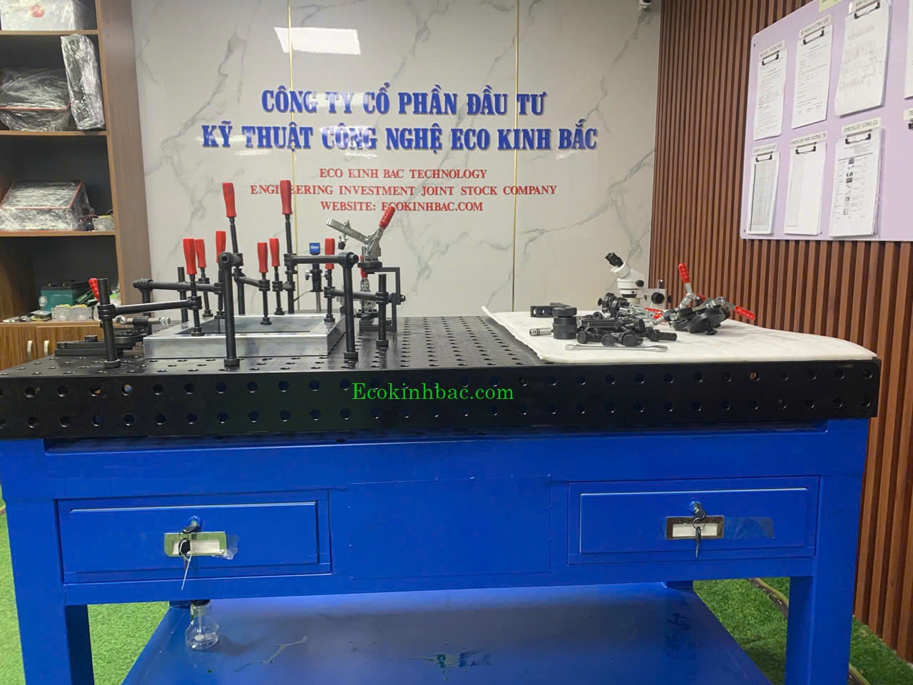 Tất tần tật về bàn hàn gang lỗ D16/D28 cho doanh nghiệp KCN Cẩm Khê - Phú Thọ: Đầu tư để “Chọn đúng bàn, tăng năng suất, giảm sai lỗi”