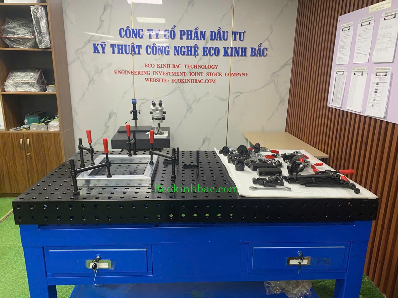 Tất tần tật về bàn hàn gang lỗ D16/D28 cho doanh nghiệp KCN Sơn Lôi - Phú Thọ mới sau sáp nhập: Đầu tư để “Chọn đúng bàn, tăng năng suất, giảm sai lỗi”