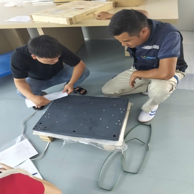 Bàn Gia Công 2 Bàn Map Theo Bản Vẽ KT 400x500x100mm – Giải Pháp  Cho Doanh Nghiệp OH TECH Tại Bắc Ninh