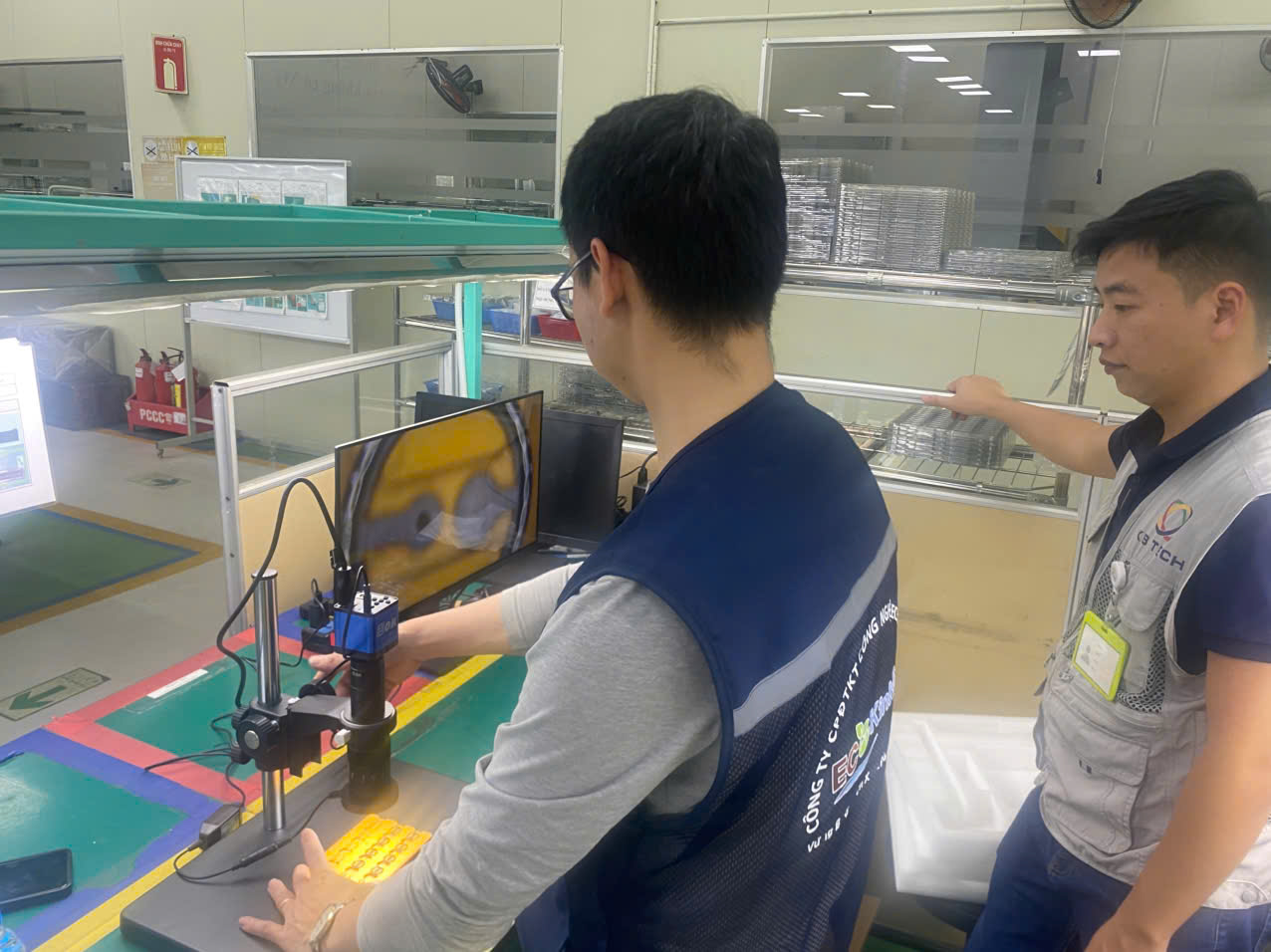 KÍNH HIỂN VI ĐIỆN TỬ PDOK EC2000_ỨNG DỤNG TRONG NGOẠI QUAN SẢN PHẨM