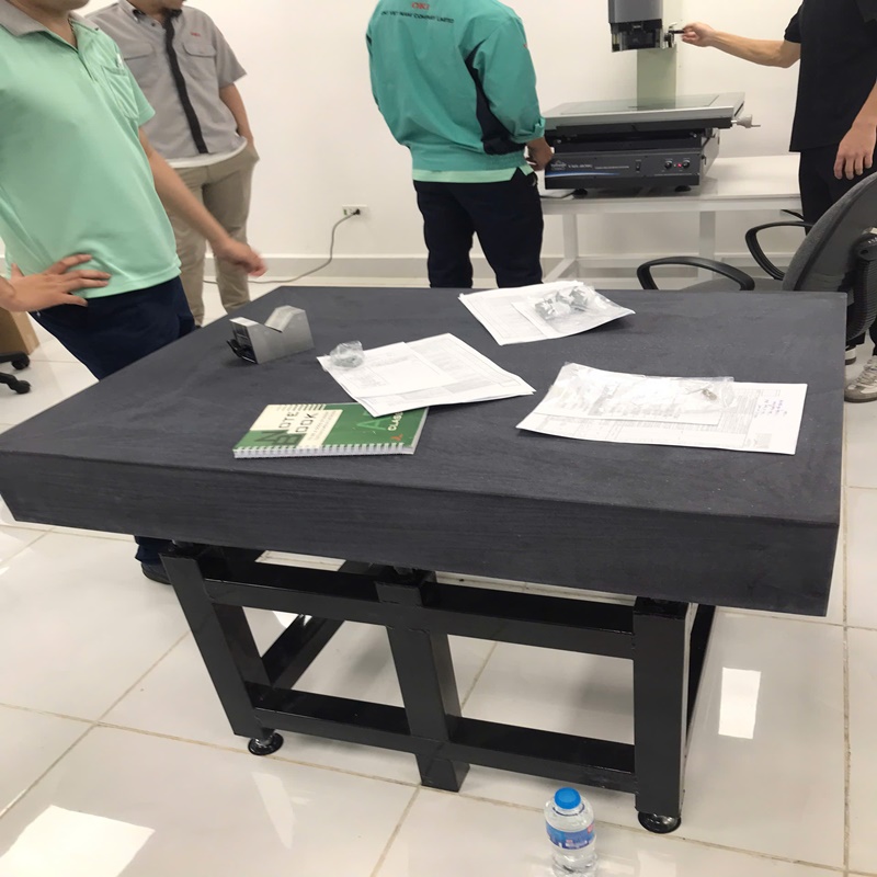 Bàn giao bàn map KT 1000x800x150 cho công ty OKI KCN Tràng Duệ Hải Phòng