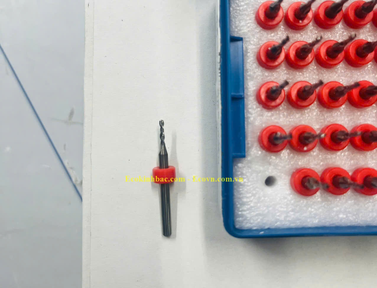 Mũi dao phay cắt bản mạch nhôm 1.0mm - Chất liệu Vonfram carbide chất lượng cao