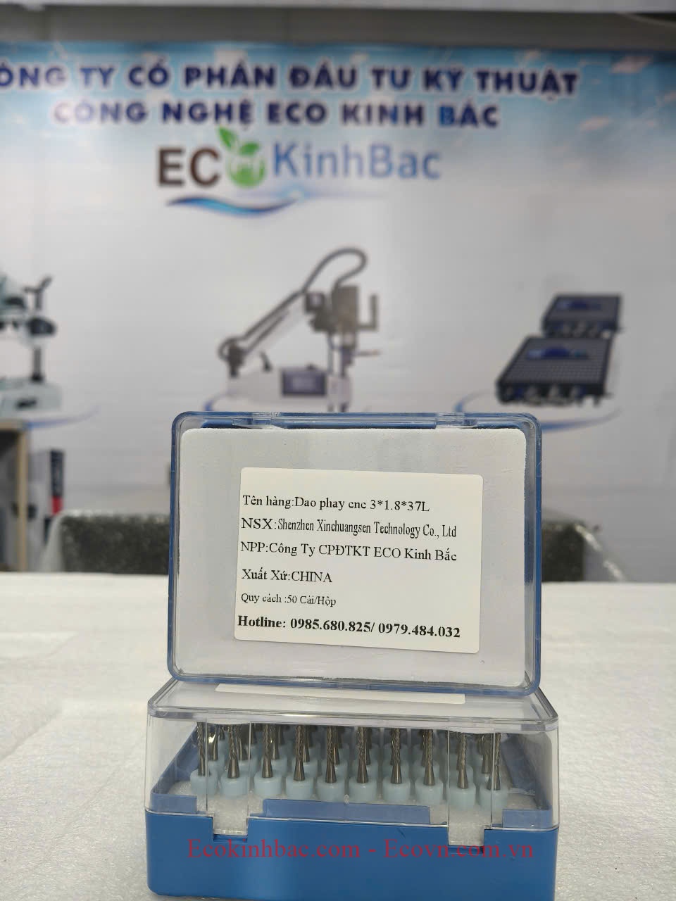 Mũi dao phay bản mạch in pcb 1.8mm có vòng nhựa chất lượng cao