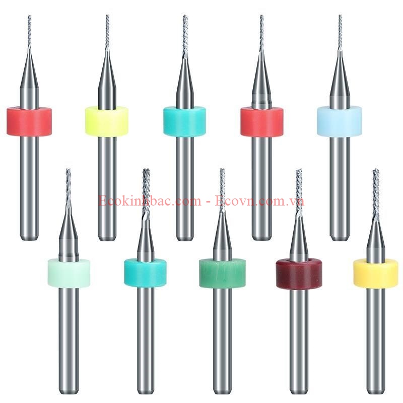 Mũi dao phay pcb 2.5mm dùng cắt bo mạch điện tử trên máy CNC và dây chuyền SMT