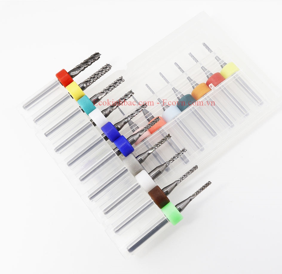 Dao Phay bản mạch in PCB 2.1mm (Dao Quả Dứa) – Mũi Phay Mạch Điện Tử Cho Nhà Máy SMT