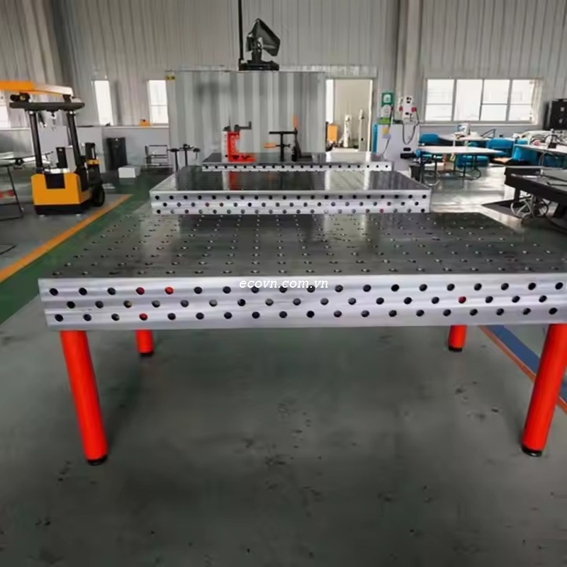 Bàn Gá Hàn Gang 3D D16 1500×1200×100mm – Gá Định Vị Chính Xác Cho Cơ Khí