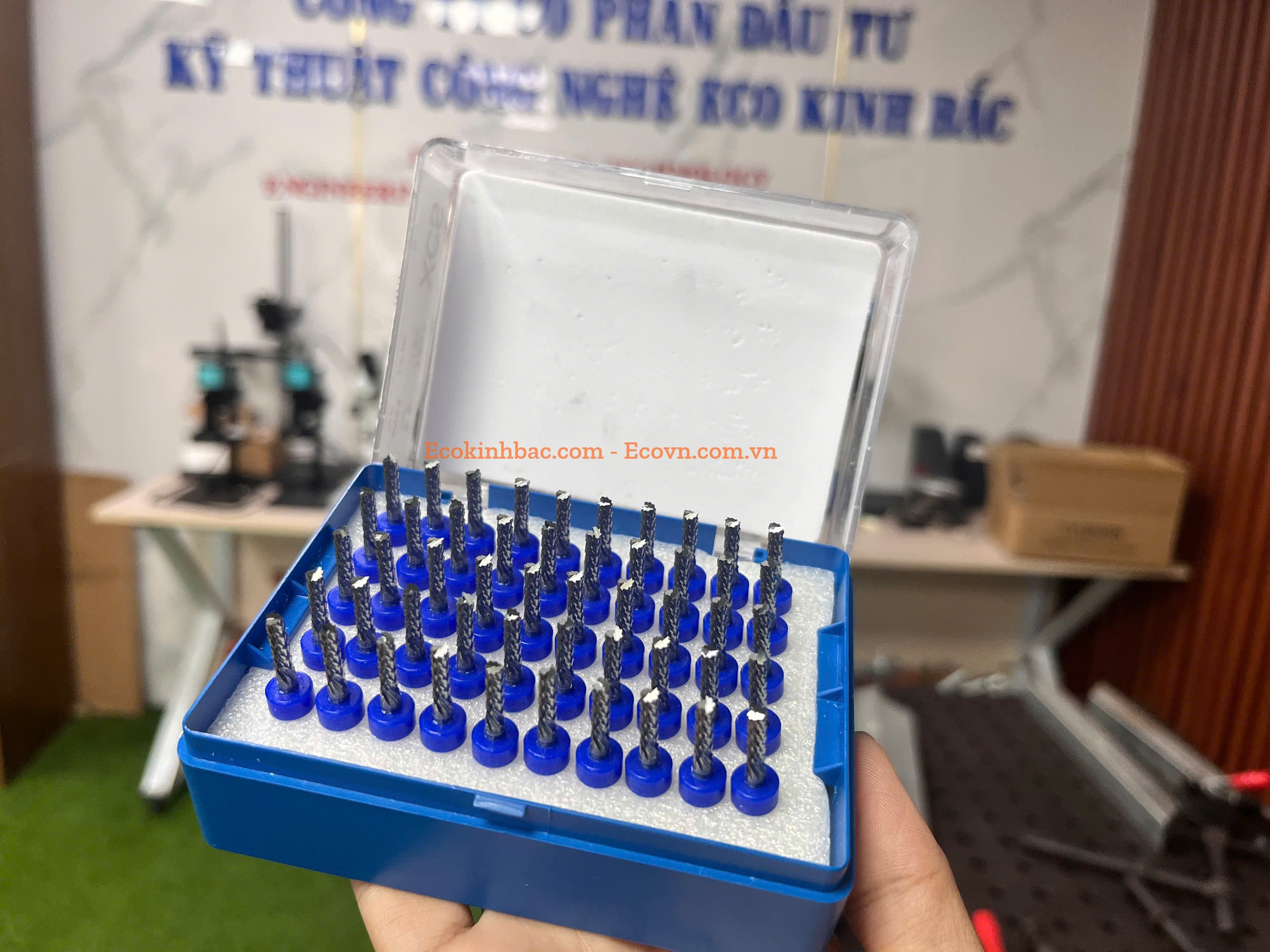 Mũi dao phay cắt bản mạch PCB 3.0mm chất liệu Vonfram cacbua chất lượng cao