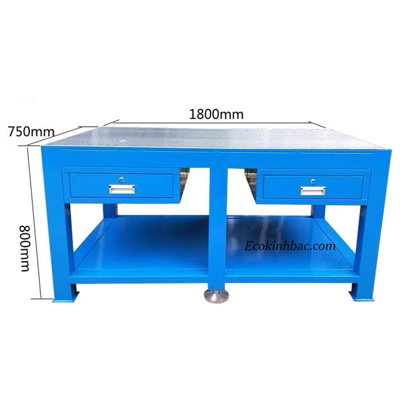 Bàn làm việc công nghiệp cường độ cao. Giải pháp bền bỉ cho xưởng cơ khí & gia công