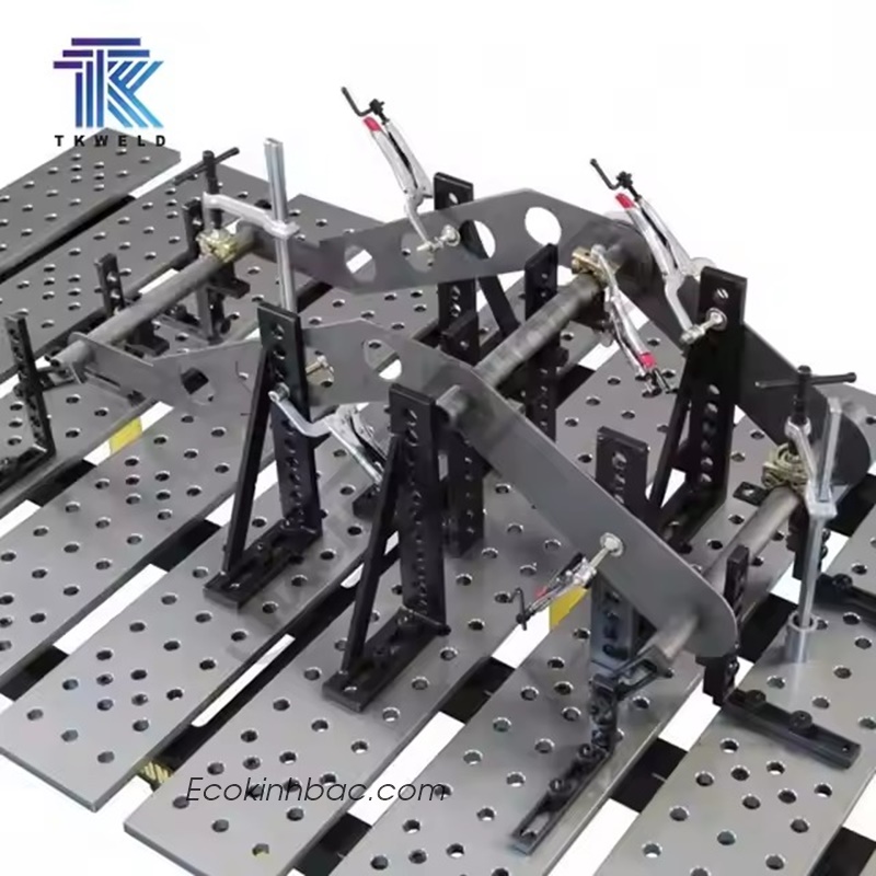 Bàn hàn gang kích thước 1500x1000 lỗ D16