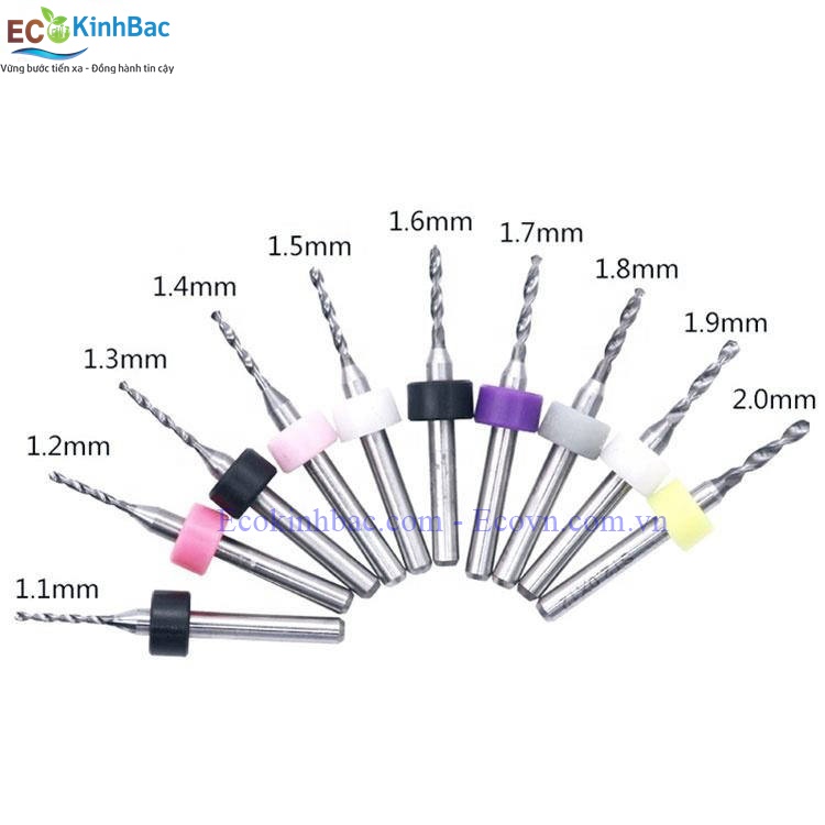 Mũi khoan bản mạch PCB 1.3mm vonfram carbide – Mũi khoan bo mạch điện tử chất lượng cao