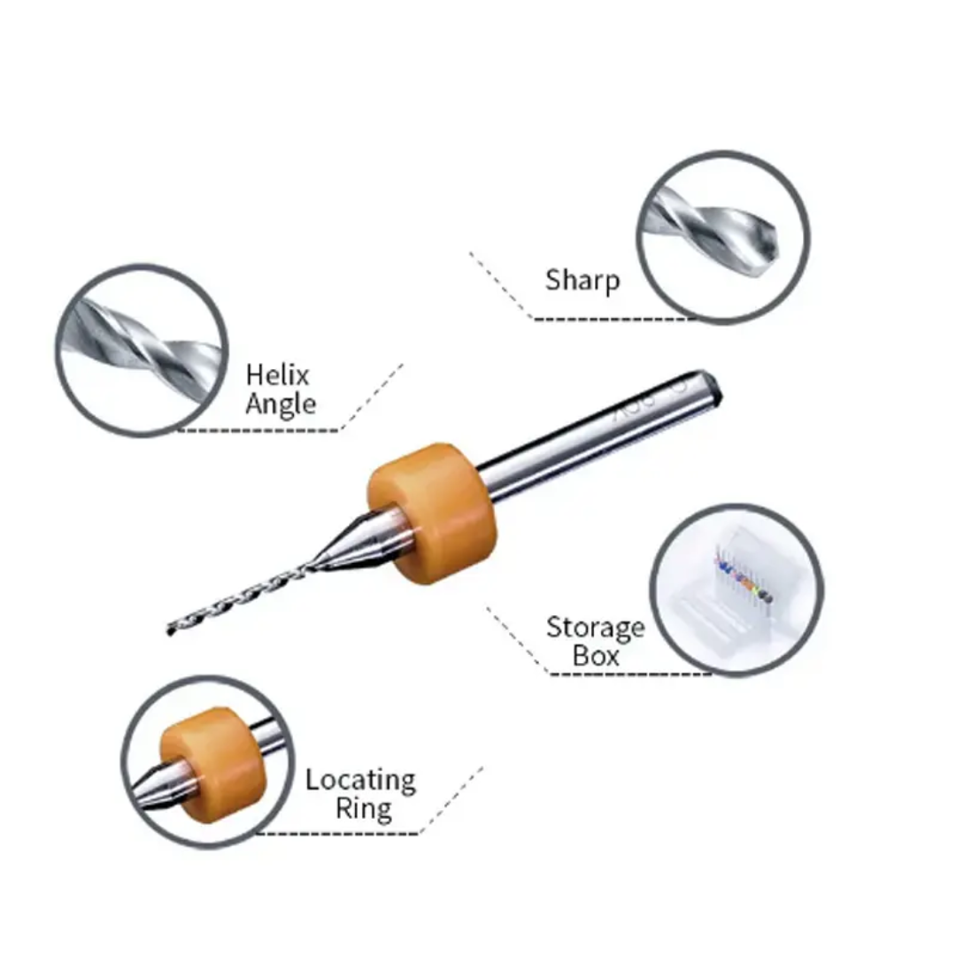Mũi khoan bản mạch PCB 2.2mm vonfram carbide – Mũi khoan bản mạch điện tử chất lượng cao