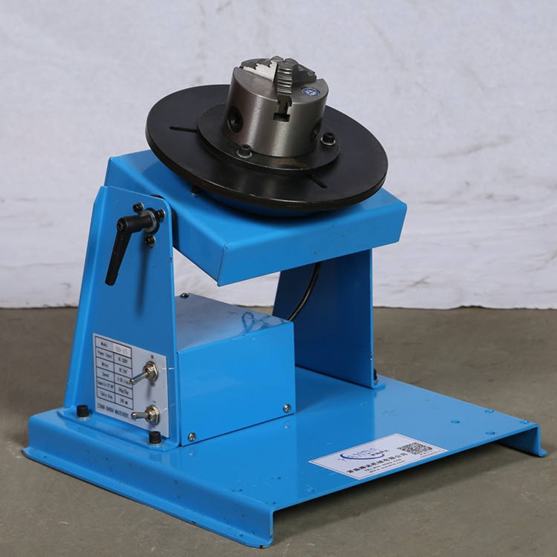 Bàn Xoay Định Vị Hàn TJ-15 Tải 15kg, Bàn Ø200mm