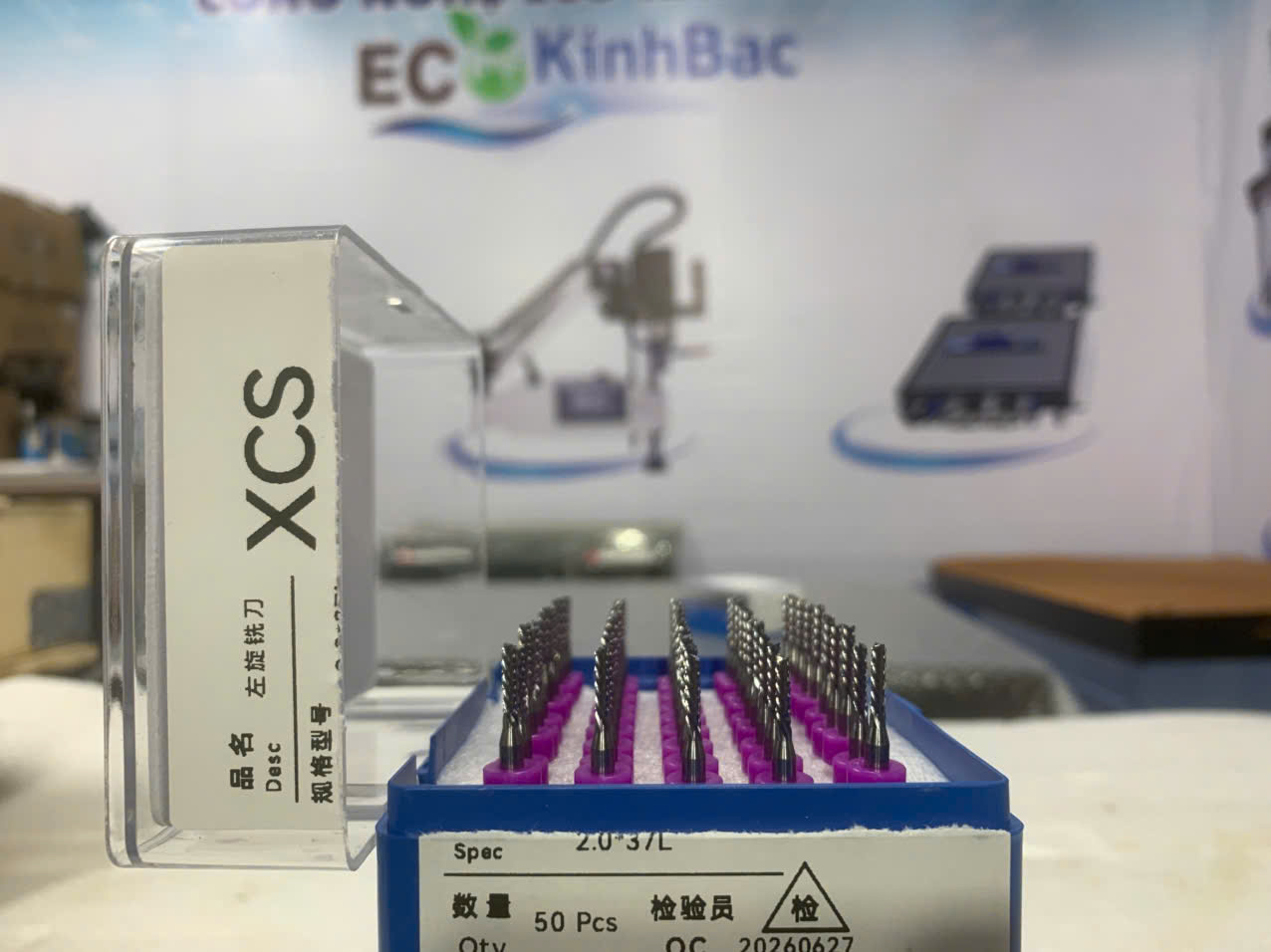 Mũi Router 45 Độ & Router Tròn Góc PCB 2.0mm – Bộ Dao Phay CNC Đa Năng Cho Điện Tử