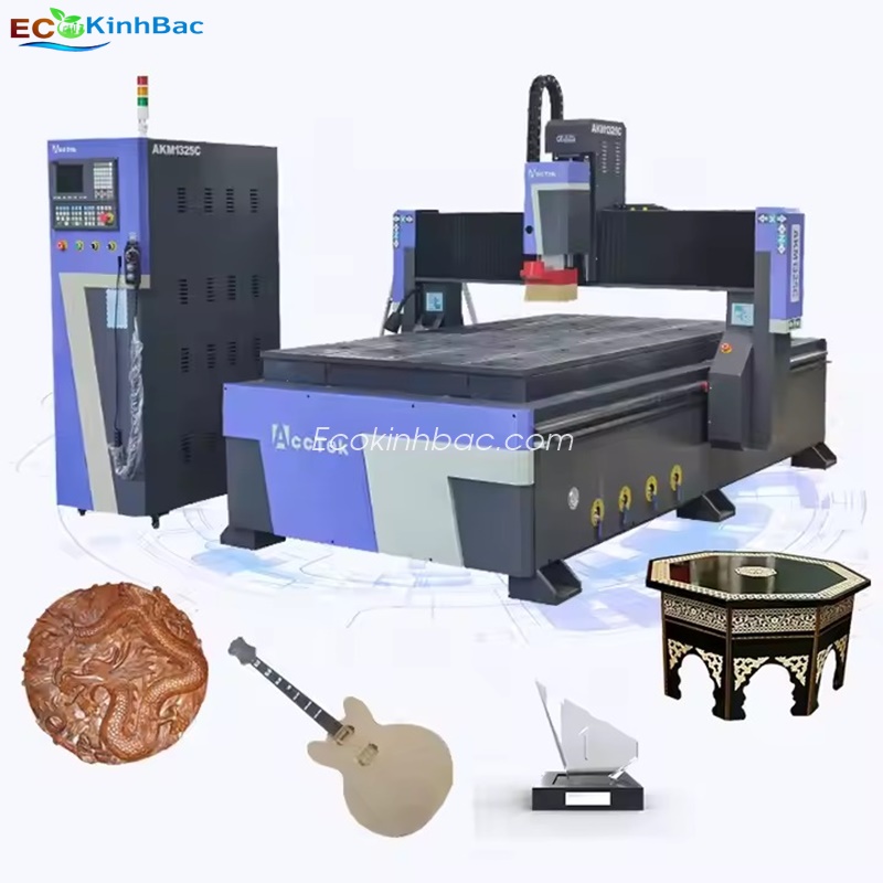 Máy CNC Router cắt gỗ khắc phay cho tủ cửa Bảng đồ nội thất Acrylic MDF ván ép. 4 * 8ft 1325 ATC.