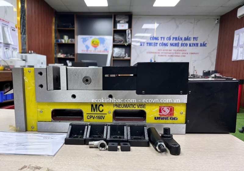 Ê tô khí nén CPV-160V cho máy CNC chính xác cao