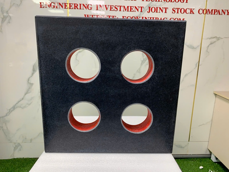 Thước Vuông Đá Granit Chính Xác Cao. Dụng Cụ Kiểm Tra Góc Vuông 90° Cho Cơ Khí