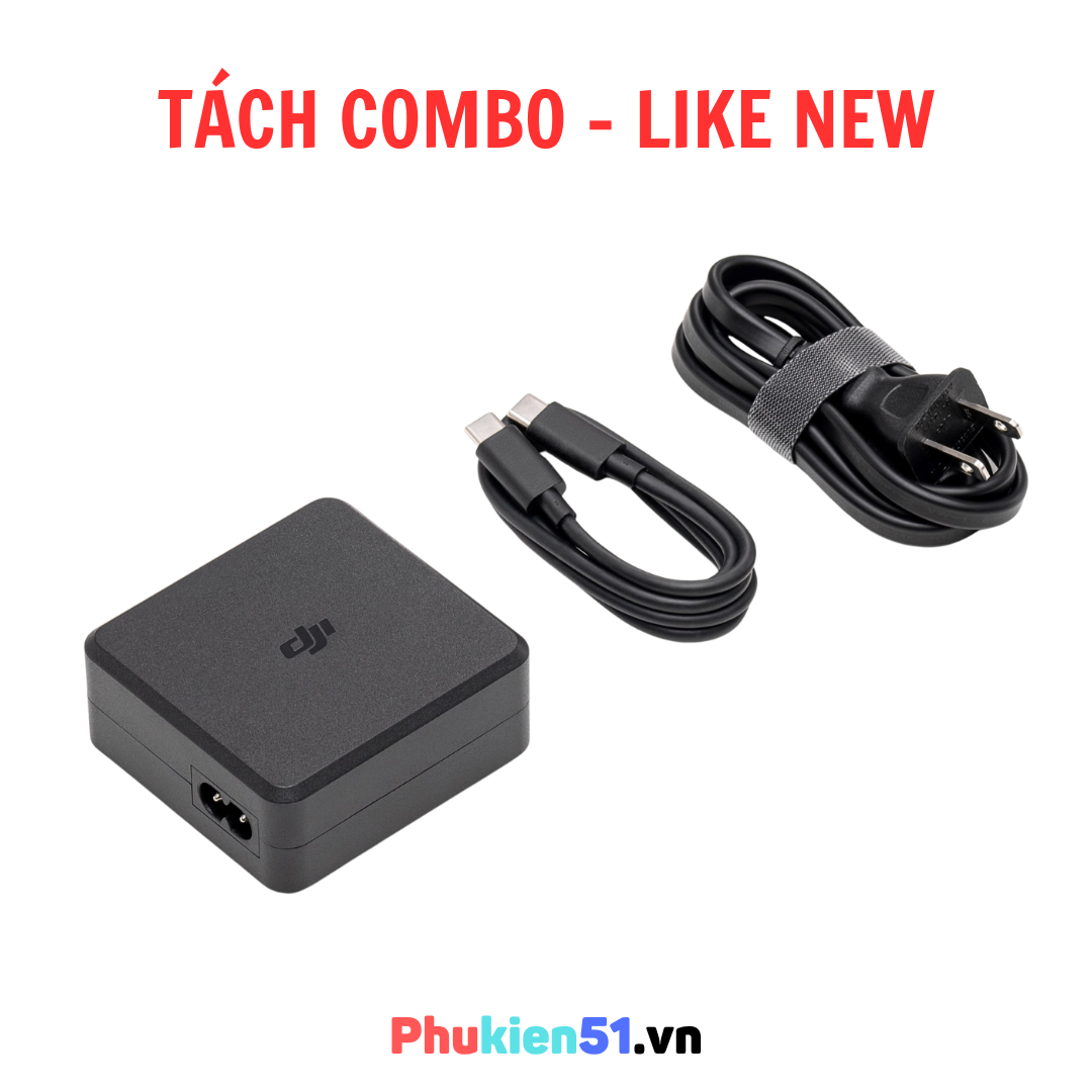 DJI 100W USB-C Power Adapter Sạc 100w DJI tách combo sạc Mavic Avata Air