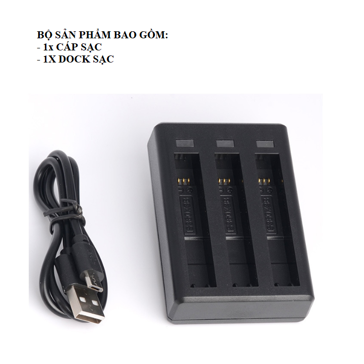 Dock Sạc Pin Dành Cho INSTA360 ONE X2 X3