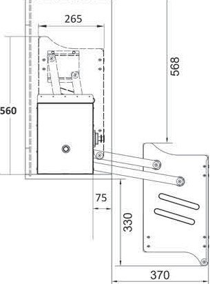 GIÁ BÁT ĐĨA NÂNG HẠ 2 TẦNG NAN OVAL (QUẢ TRÁM)