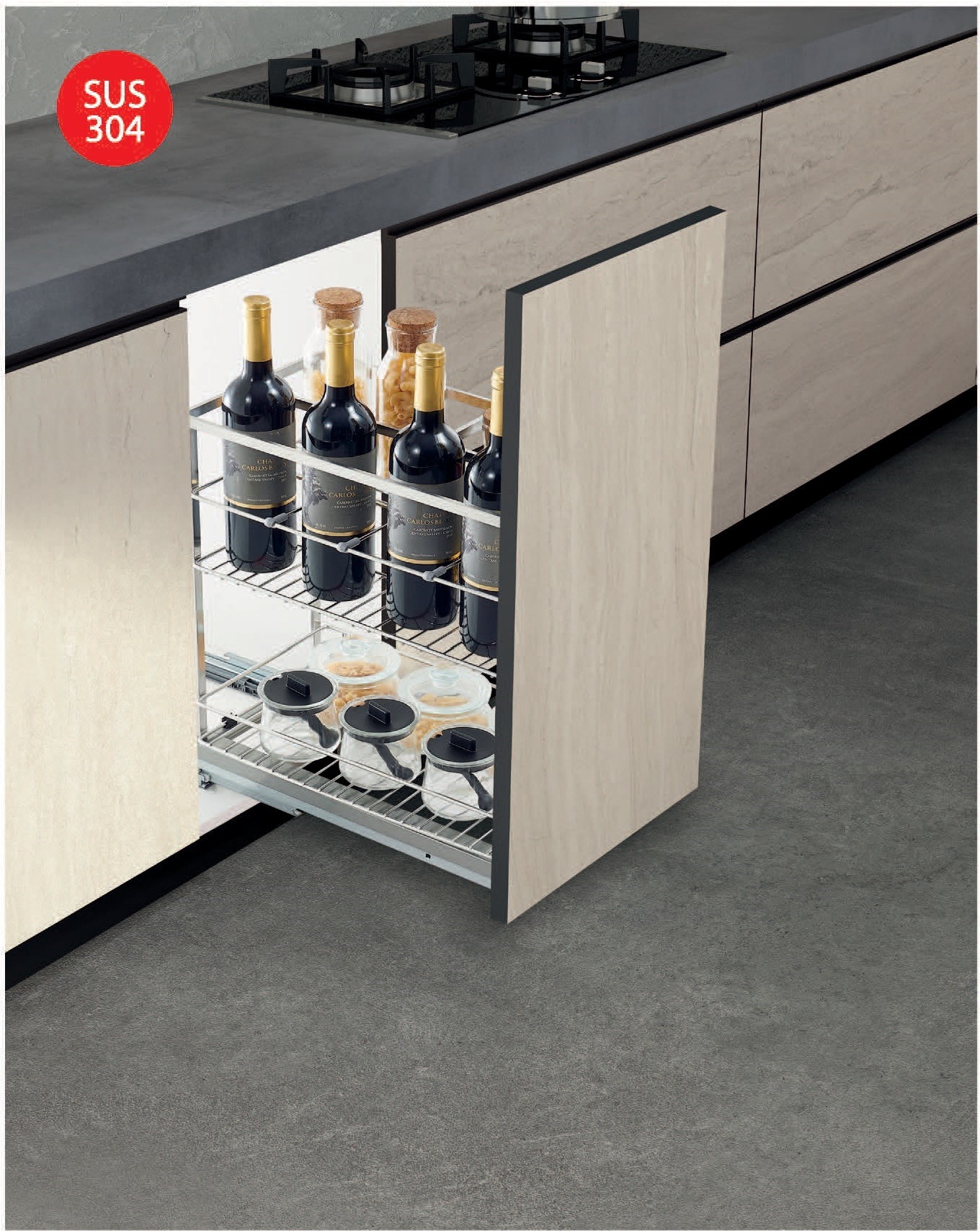 GIÁ CHAI LỌ GIA VỊ NAN DẸT