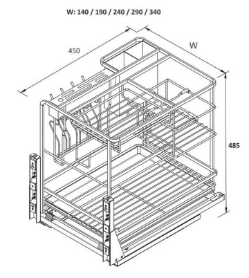 GIÁ CHAI LỌ GIA VỊ NAN DẸT