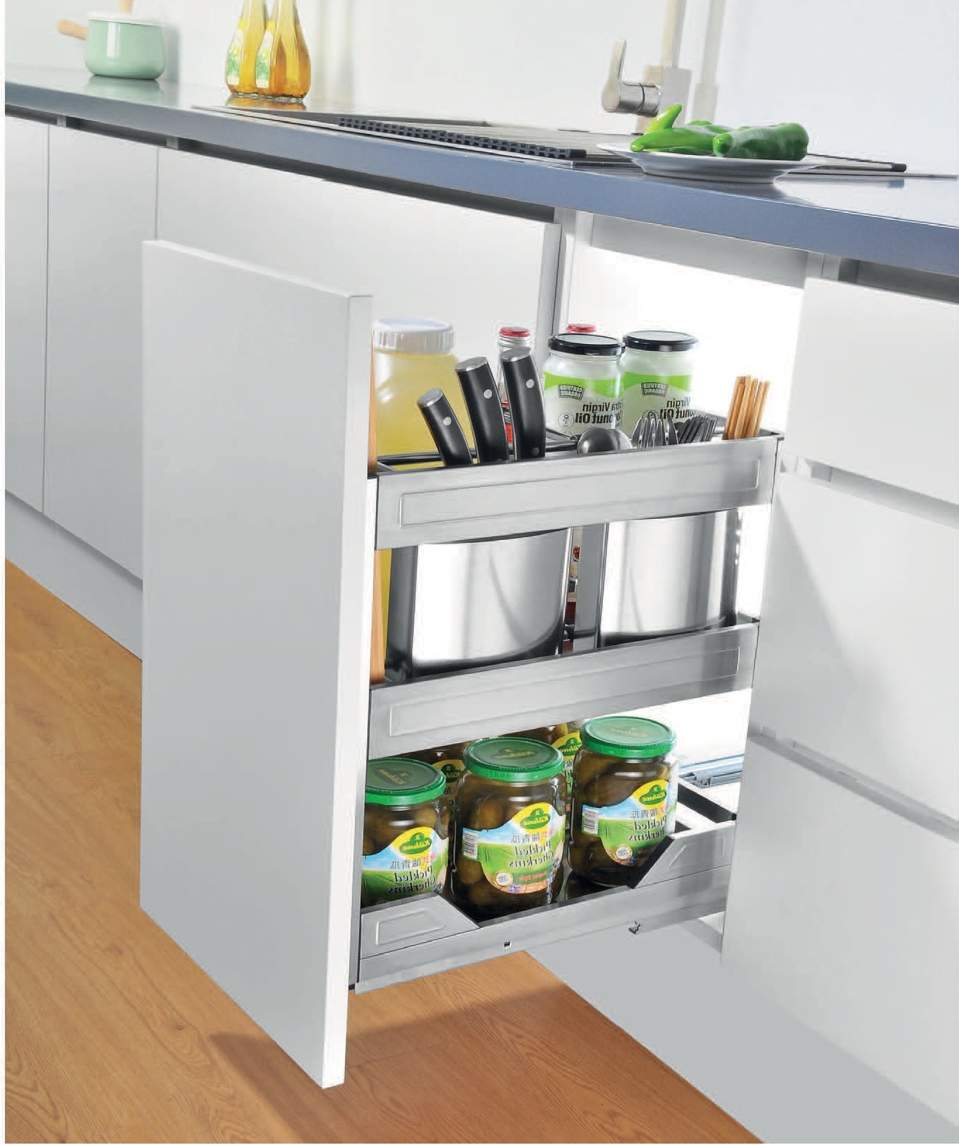 GIÁ DAO THỚT ĐA NĂNG INOX HỘP