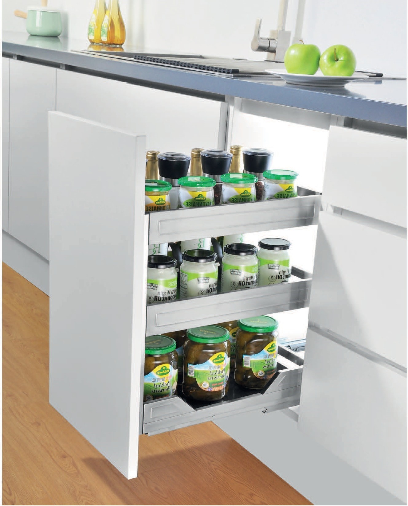 GIÁ ĐỂ CHAI LỌ GIA VỊ INOX HỘP