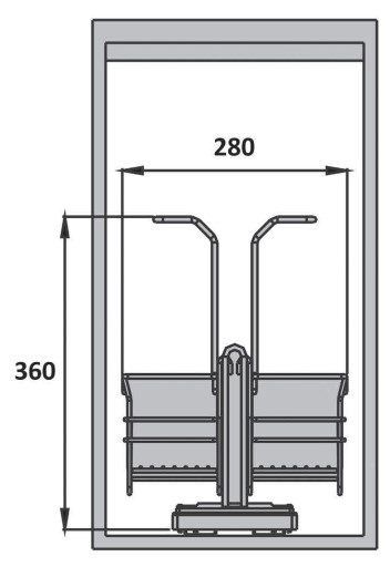 GIÁ ĐÔI ĐỂ CHAI LỌ CHẤT TẨY RỬA