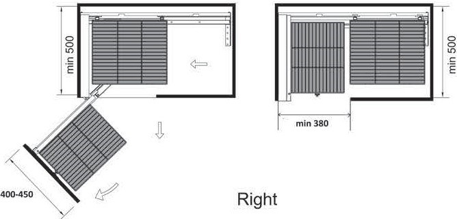 KỆ GÓC LIÊN HOÀN INOX NAN TRÒN