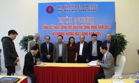 Hội Dầu khí Sông Hồng tổng kết hoạt động năm 2023