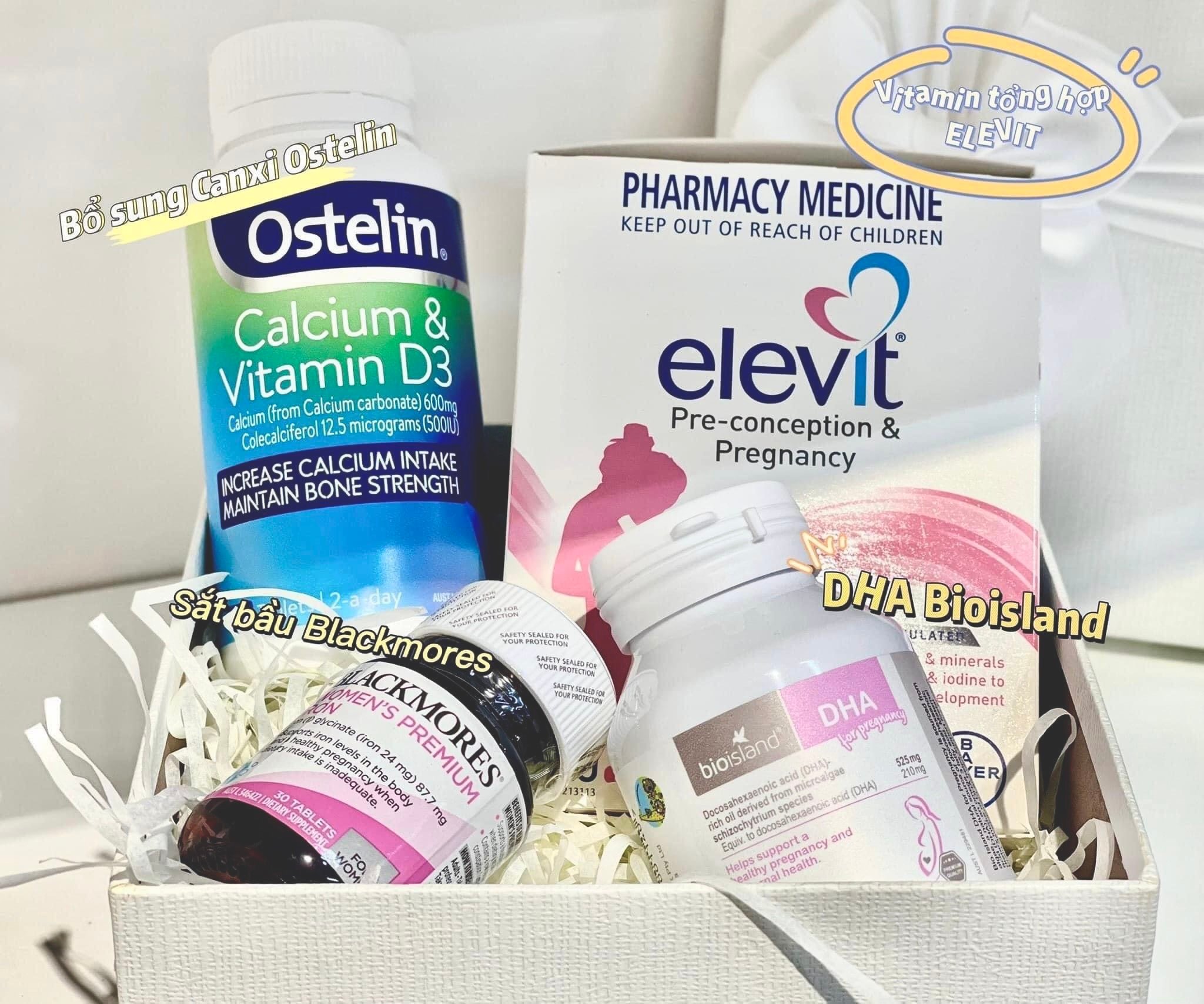 BỘ TỨ VITAMIN CHO MẸ BẦU