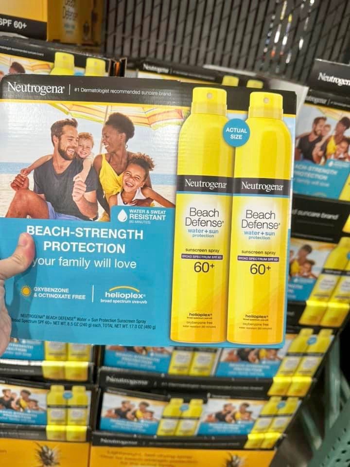 SET XỊT CHỐNG NẮNG NEUTROGENA  ( 240GR X 2) SPF 60