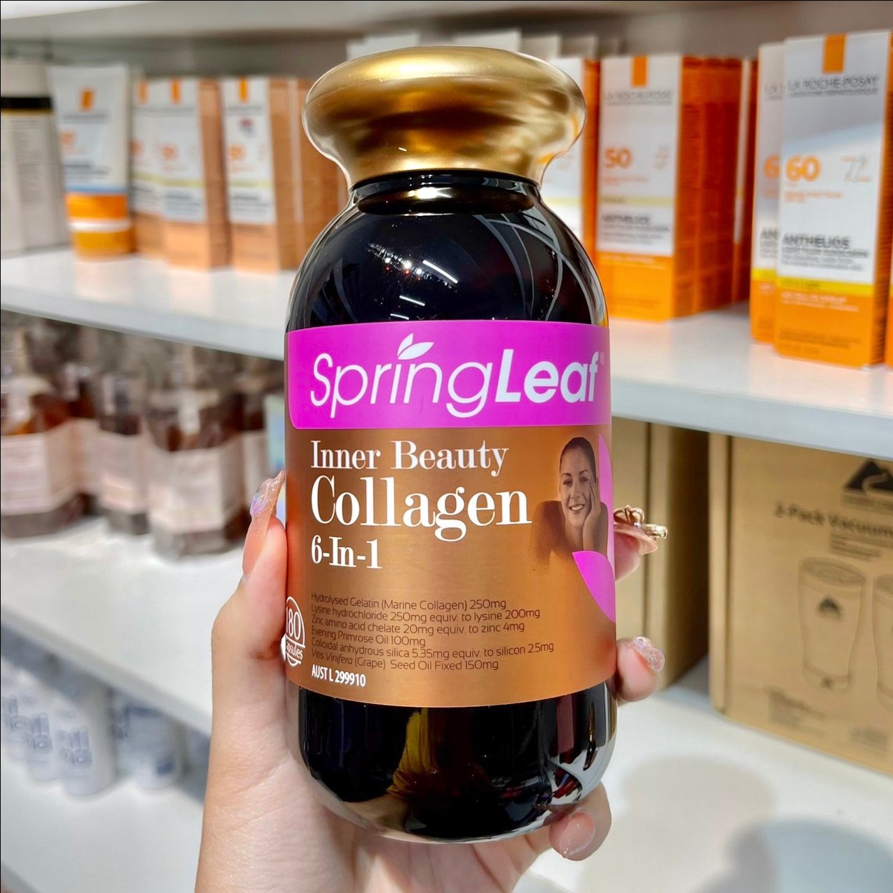 COLLAGEN SPRING LEAF 6IN1 CỦA ÚC KHOẺ ĐẸP TỪ BÊN TRONG