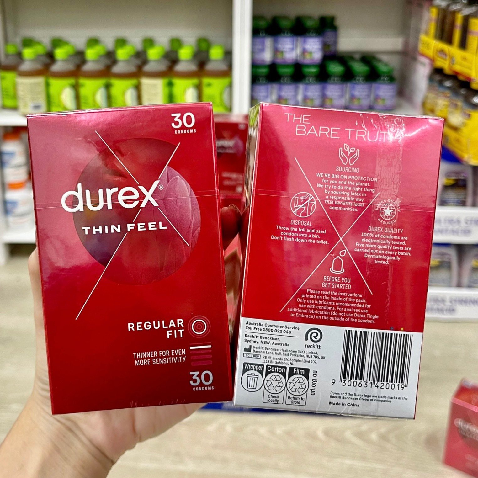 BAO CAO SU DUREX CỦA ÚC