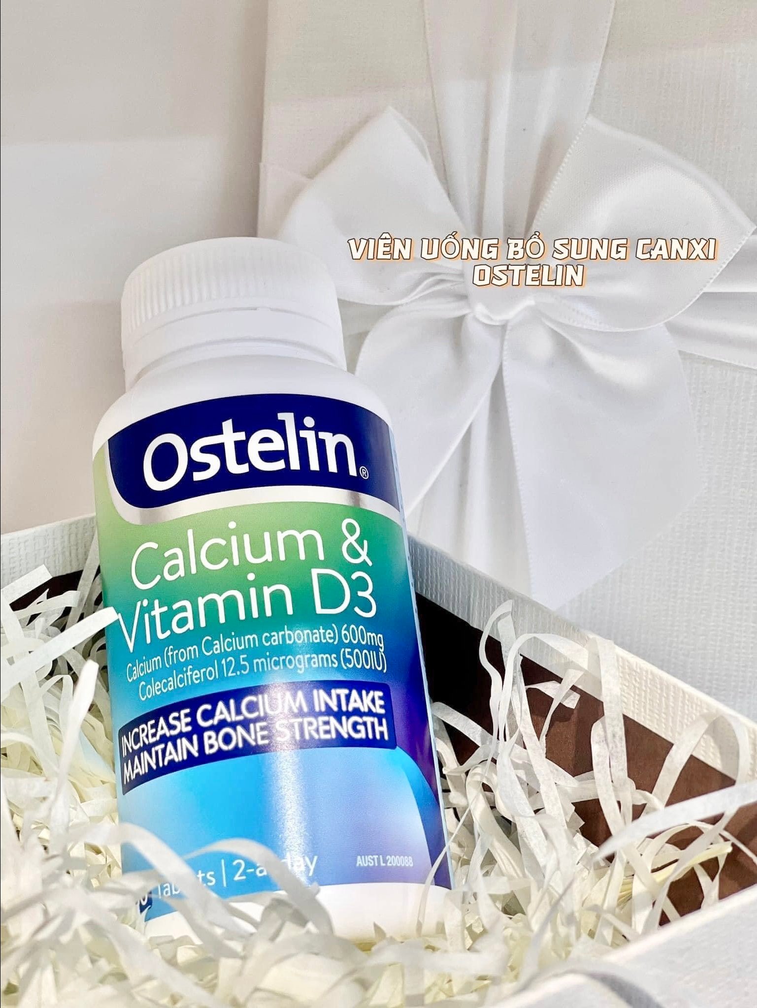 CANXI BẦU OSTELIN CALCIUM & VITAMIN D3 ÚC